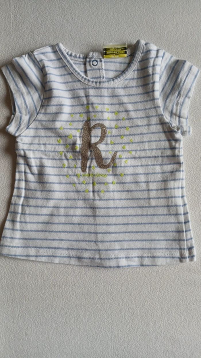 Lot 3 tee-shirts fille 3 mois - photo numéro 4