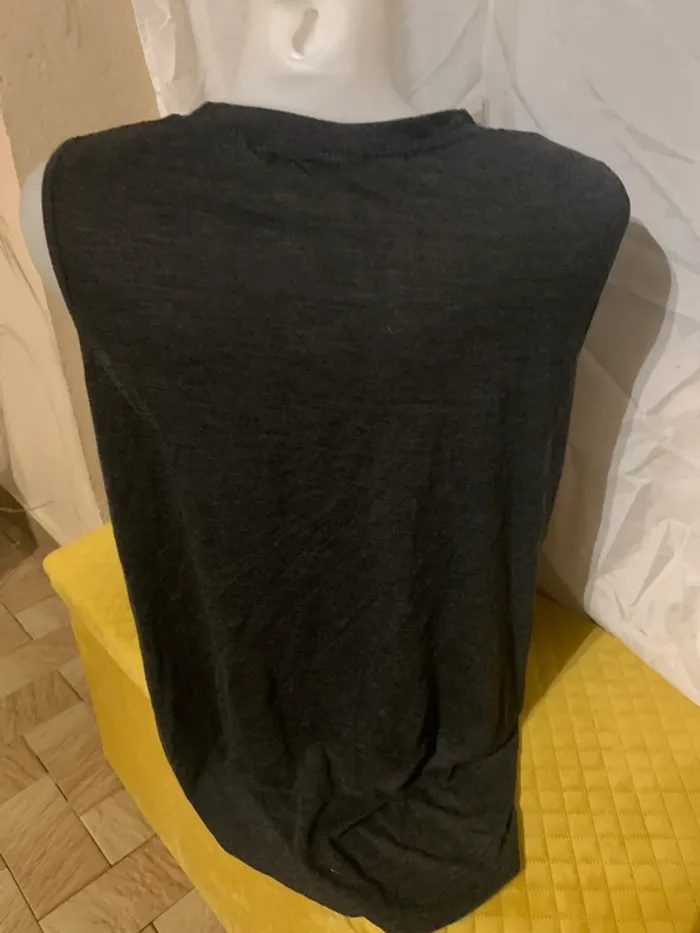 Débardeur Kiabi taille XL gris fantaisie - photo numéro 4