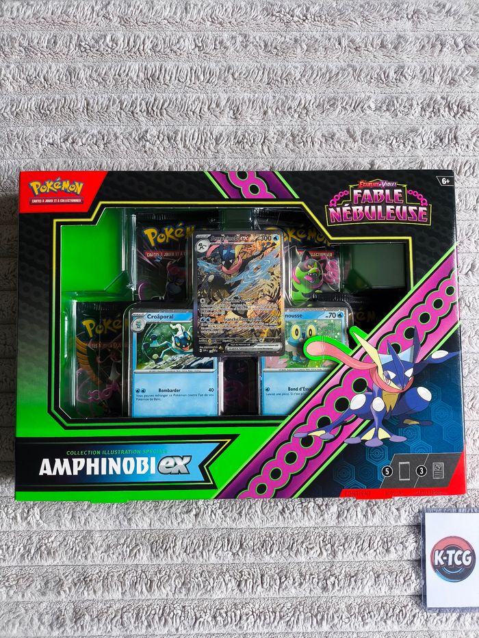 Coffret Collection Illustration Spéciale Pokémon EV6.5 Fable Nébuleuse – Amphinobi-ex