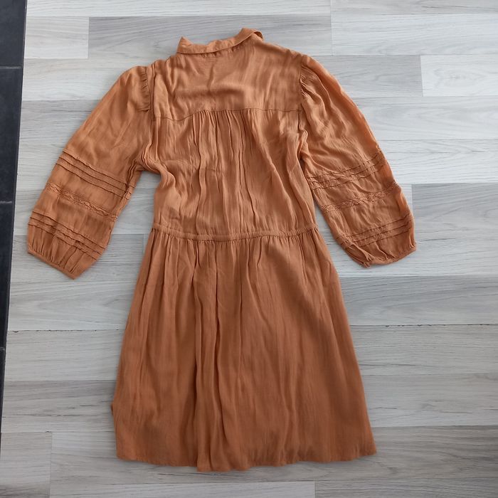 Robe longue marron Etam taille M - photo numéro 8