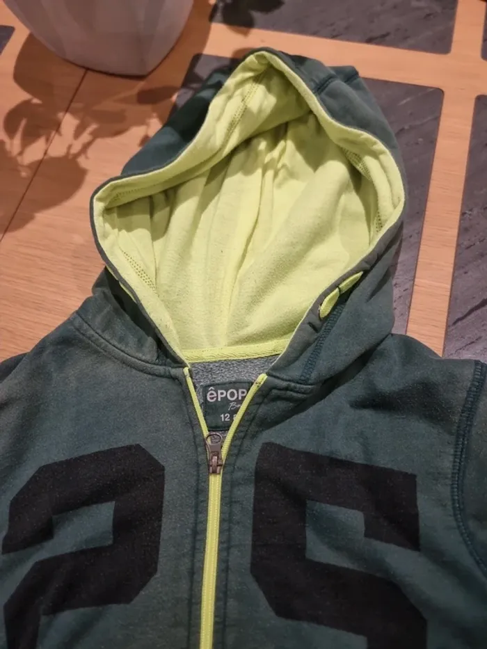 Gilet zippé Epop 12 ans - photo numéro 2