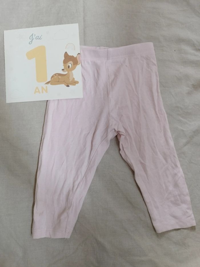 Legging rose clair
