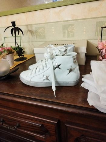Baskets converse blanches étoile vintage 36 y2k