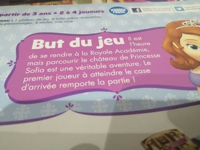 Jeu de plateau des 3 ans princesse Sophia - photo numéro 5