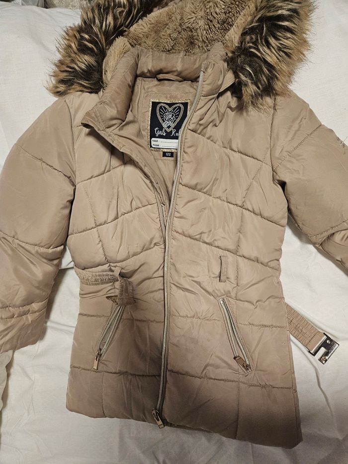 Manteau d’hiver fille 7 ans