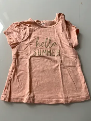 T-shirt corail