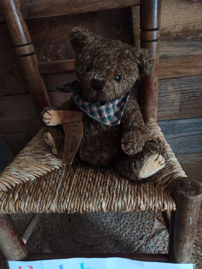 Peluche ours Bukowski neuf - photo numéro 8