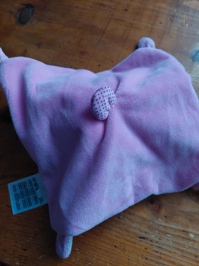 Doudou vache rose Mots d'enfants - photo numéro 7