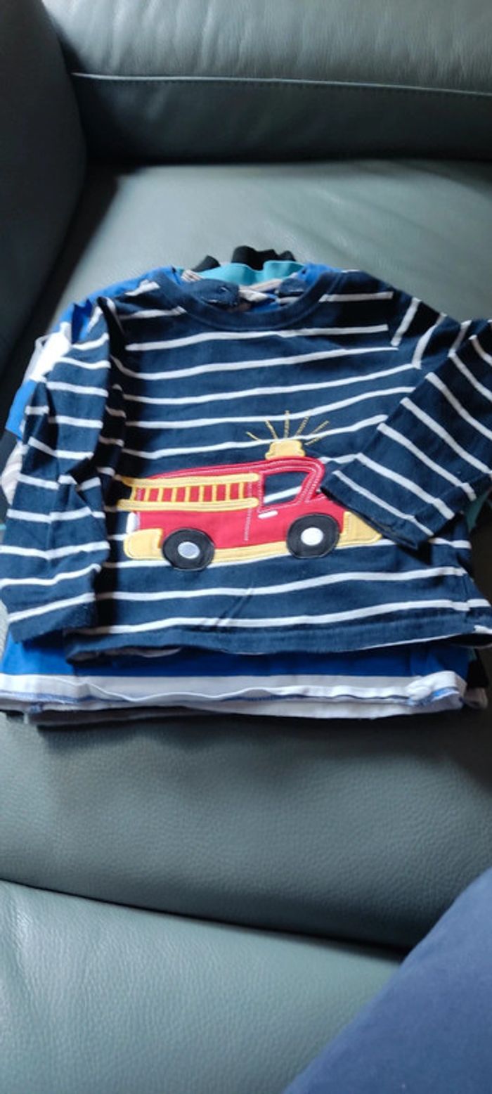 Lot 3 10 tee shirt 2 ans garçon - photo numéro 9