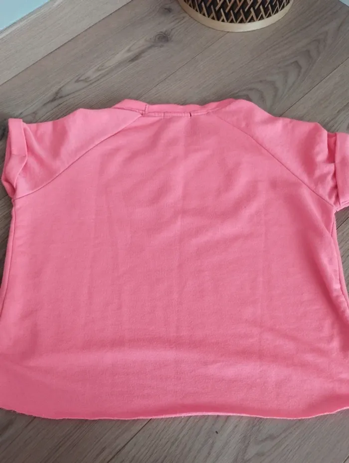 Tee shirt court rose jennyfer S - photo numéro 5