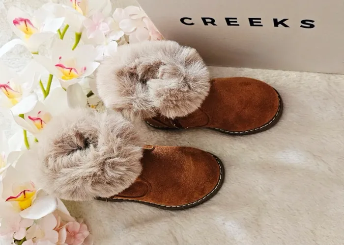 Bottes Bottines Zip Fourrure Extérieur Creeks T26 - photo numéro 3