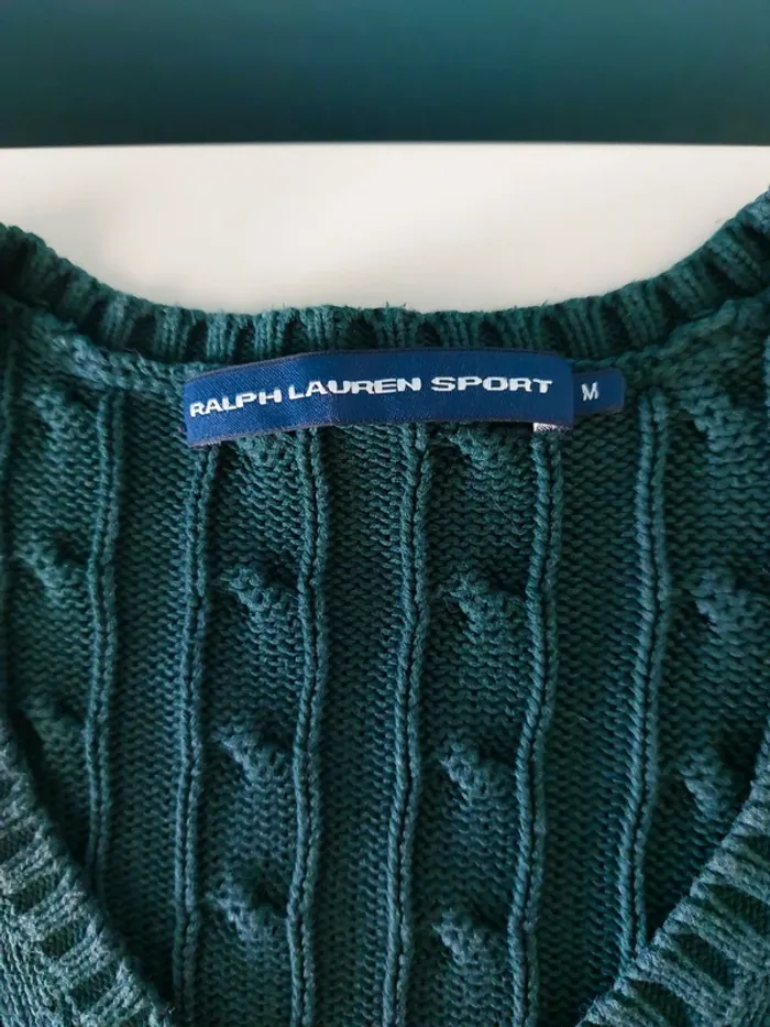 Pull femme- T.M -torsadé -ralph lauren - photo numéro 5