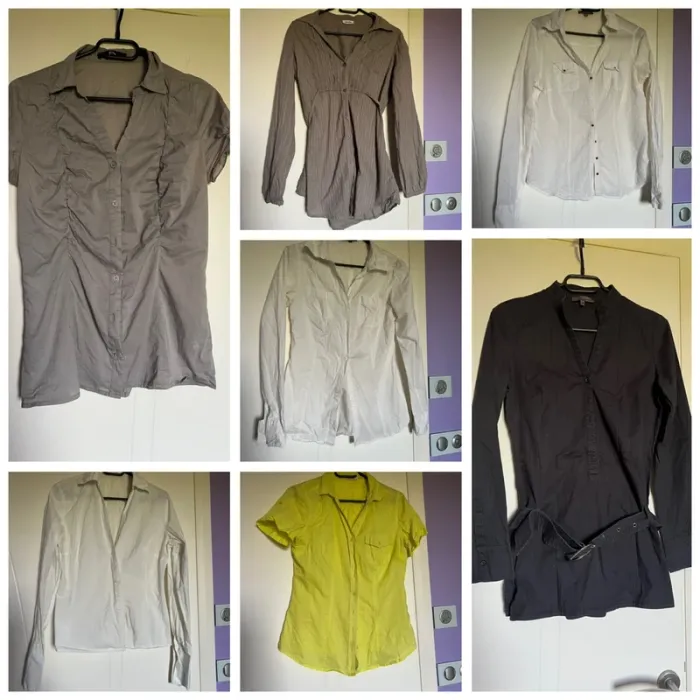 Lot de 17 chemises et tuniques taille 38/40 - photo numéro 2
