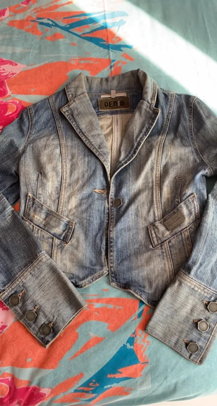 Veste en jeans Etam - photo numéro 7