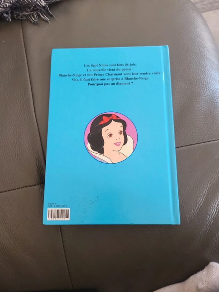 Livre blanche neige et les sept nains le précieux diamant - photo numéro 2