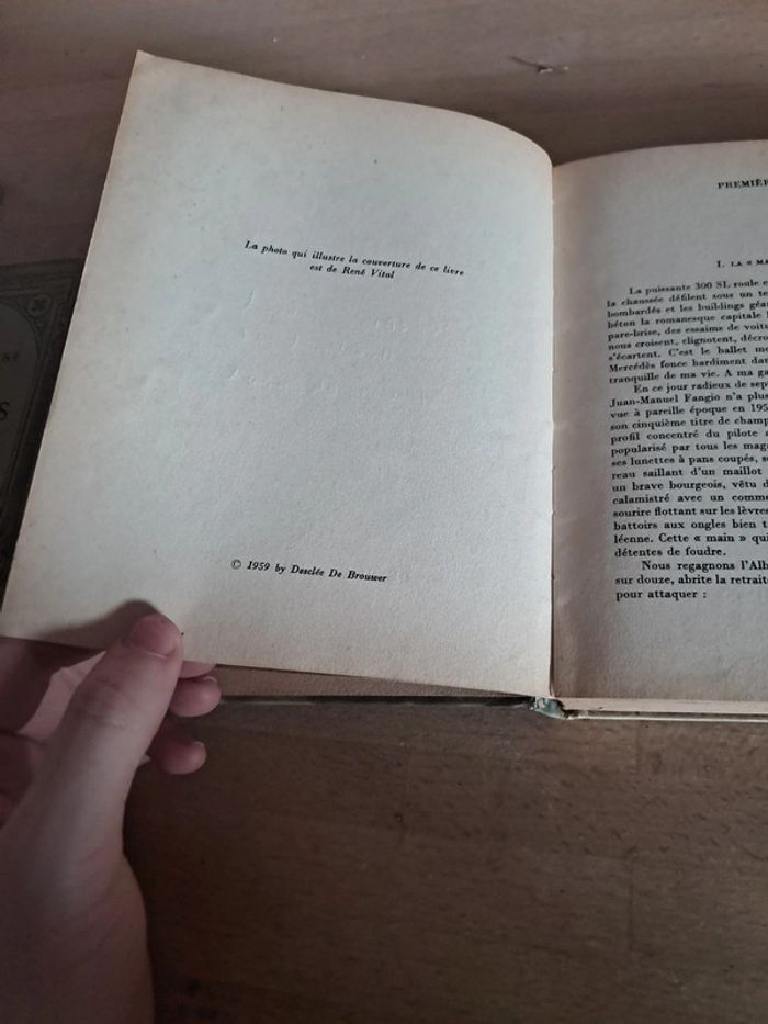 Livre Fancio Pilote de Course Par Olivier Merlin - photo numéro 3