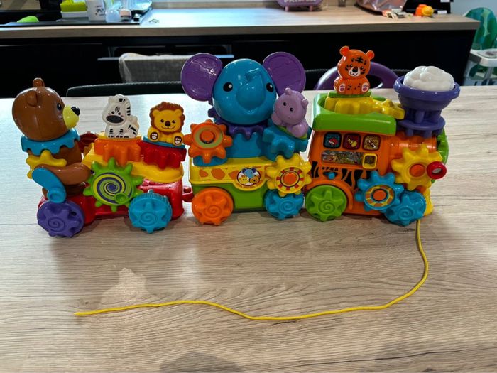 Petit train des animaux interactif à engrenages - Vtech - photo numéro 2