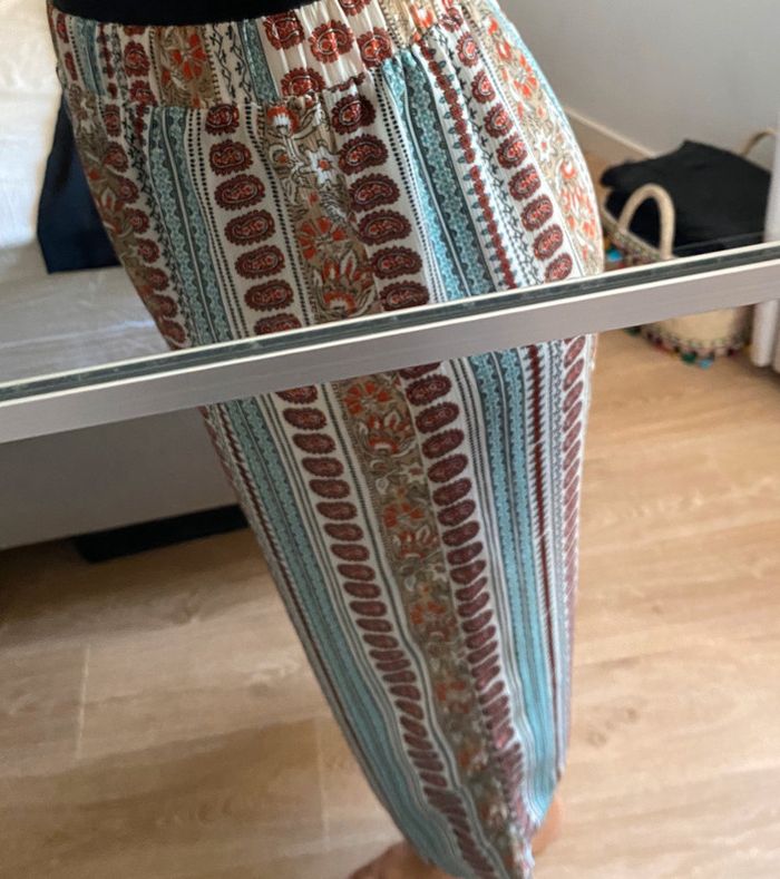 Pantalon large motifs 7/8e - photo numéro 2