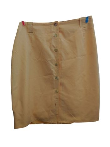 Jupe vintage jaune taille 44