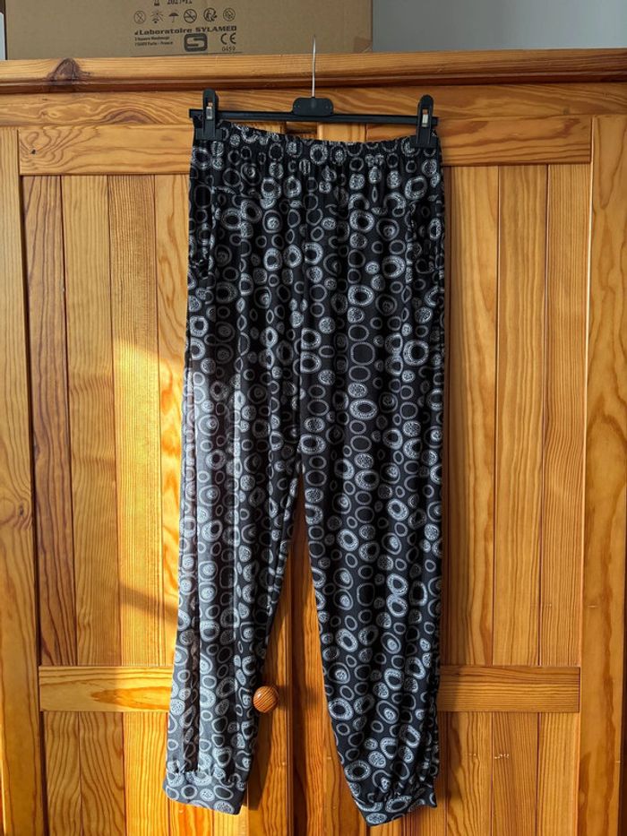 Pantalon/legging sarouel transparent femme taille 3XL à 5XL