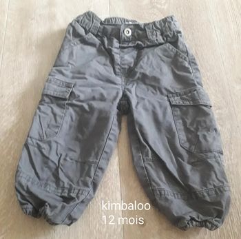 Pantalon kimbaloo 12 mois