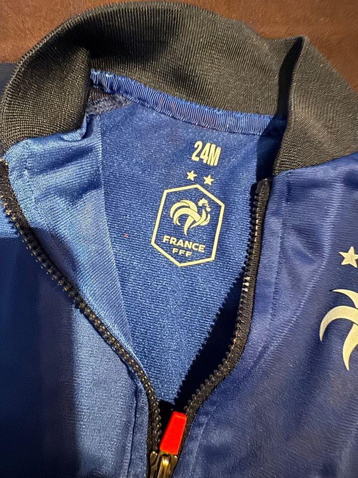 1 Survêtement ensemble Équipe de France 24 mois FFF - photo numéro 7