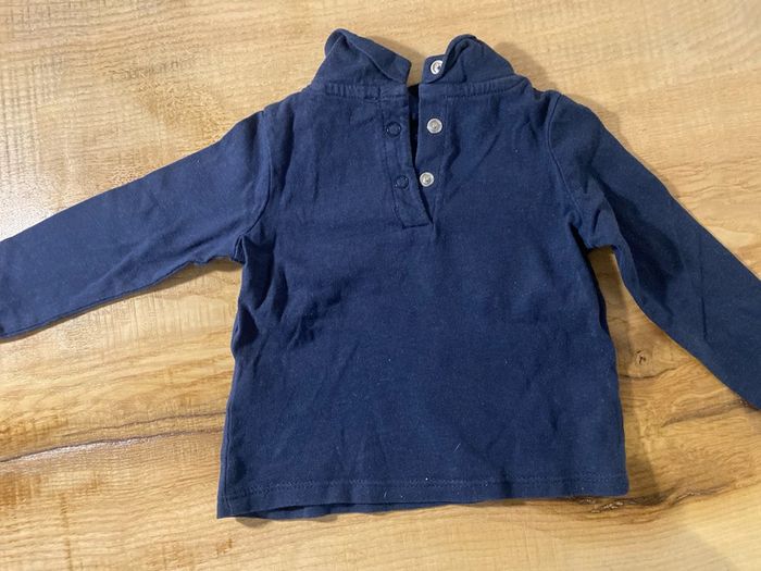 T shirt bebe col roulé - photo numéro 3