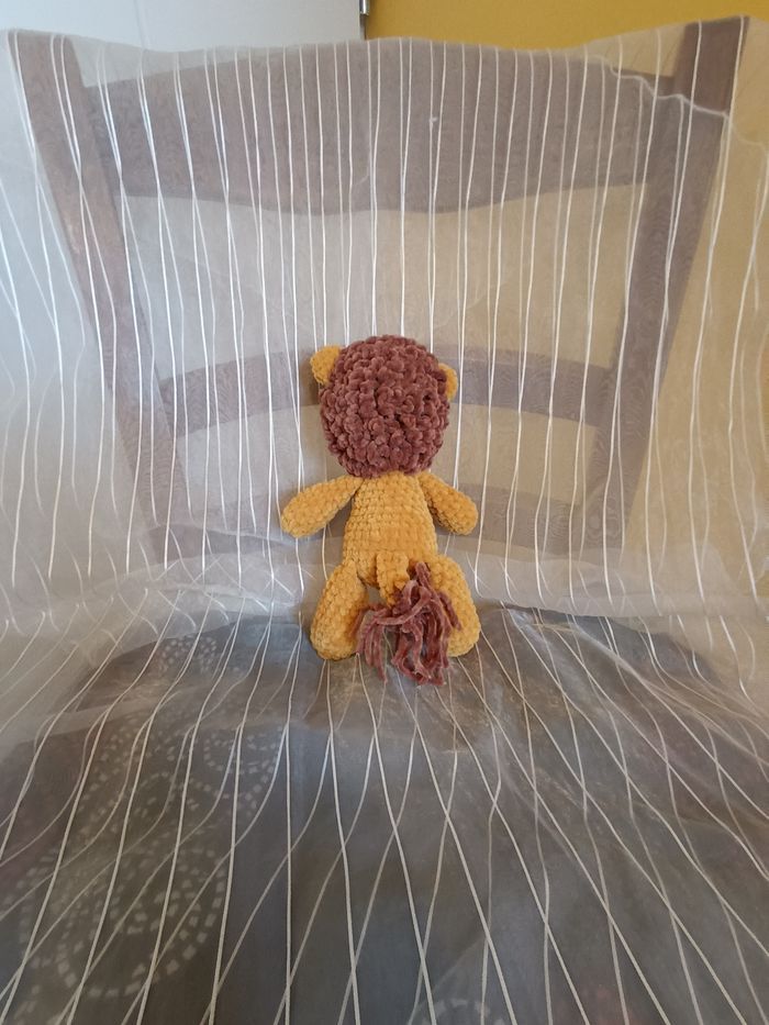 Lion amigurumi peluche - photo numéro 7