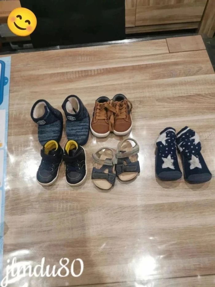 Lot chaussures garçons