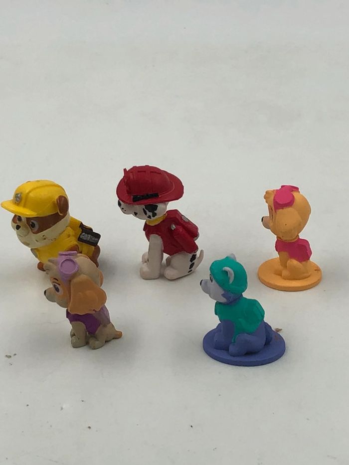 Lot de 5 mini figurines de la Pat patrouille - photo numéro 2
