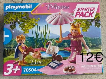 Playmobil 70504 - Princess - Starter Pack Reine et enfant