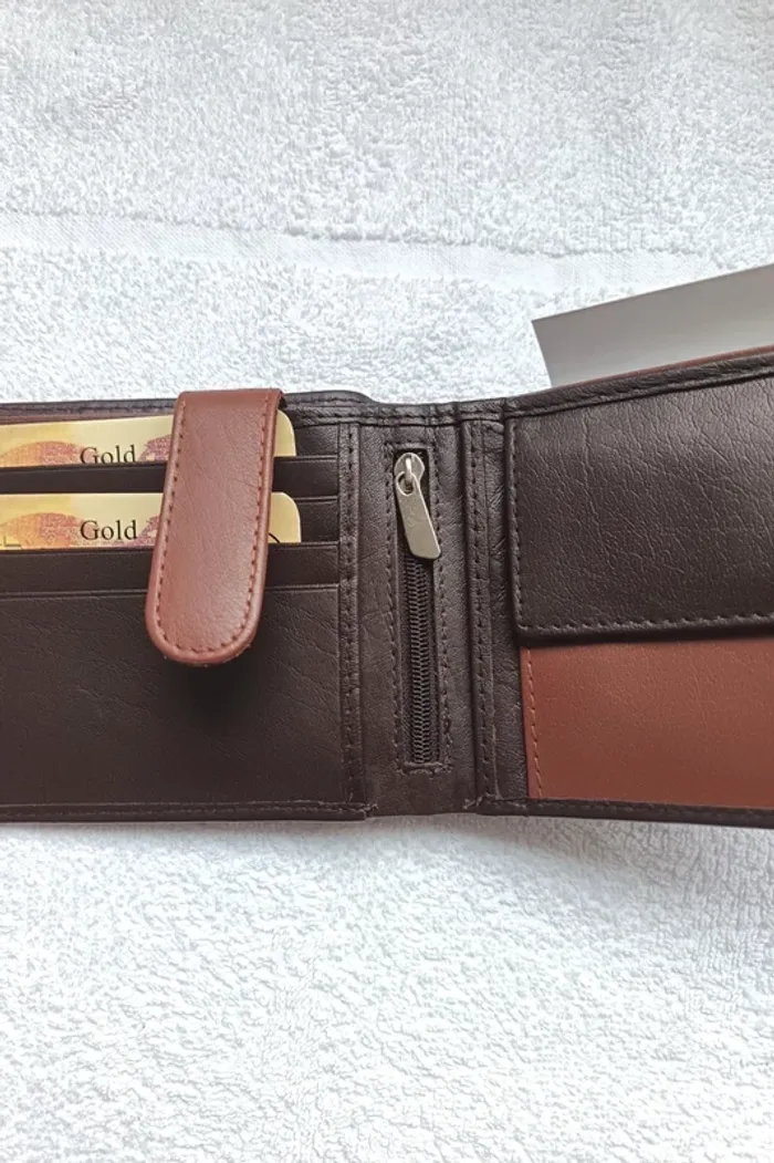 portefeuille Cuir de buffle homme NEUF - photo numéro 10