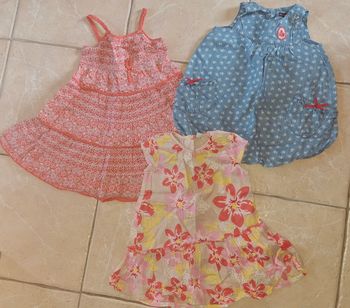 Lot robes 18 mois