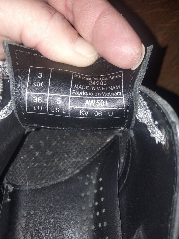 Doc Martens basses T.36 - photo numéro 6