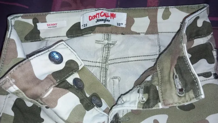 Pantalon skinny militaire taille 32 XXS - photo numéro 4