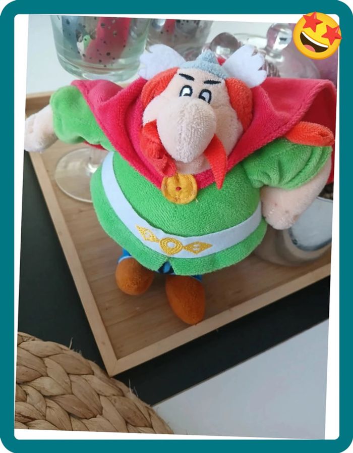 Péluche doudou Abraracourcix Asterix🌿🎁 - photo numéro 2