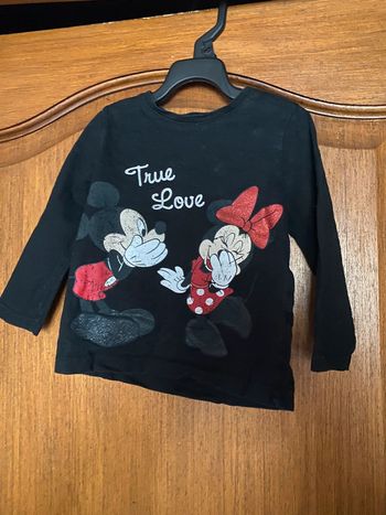 Haut manche longue Disney Minnie Mouse 18m fille