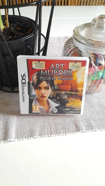 Jeu DS Art of Murder FBI Top Secret avec sa boîte