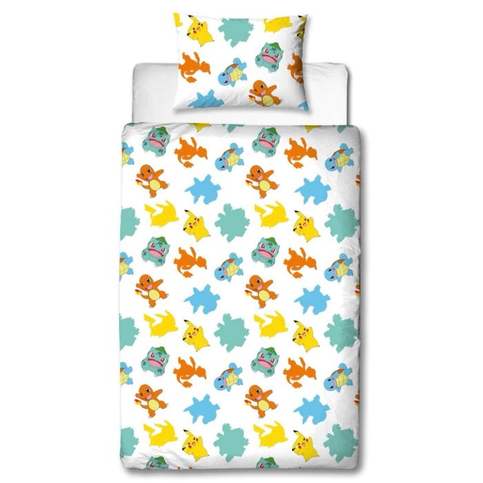 Housse de couette + Taie Pikachu - Pokémon - NEUF - photo numéro 2