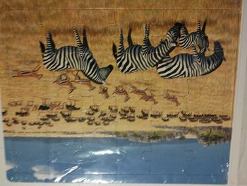 Livre éducatif avec  puzzle