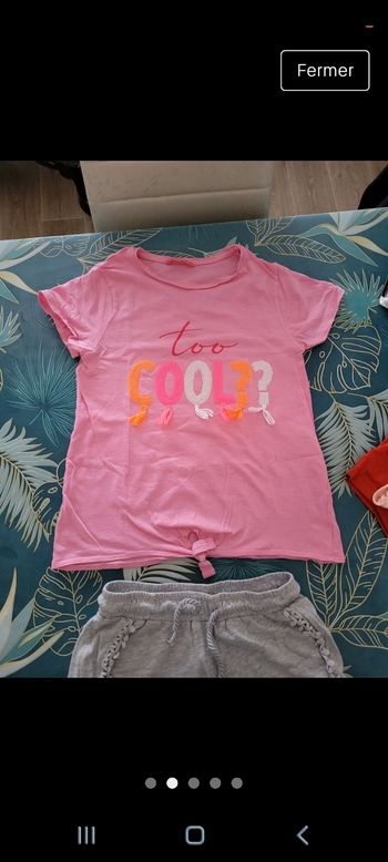 Enssemble short + t-shirt