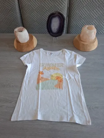 T-shirt blanc taille 10 ans