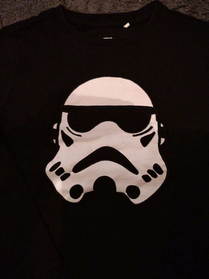 T-shirt manche longue Stars Wars 8 ans Orchestra - photo numéro 2