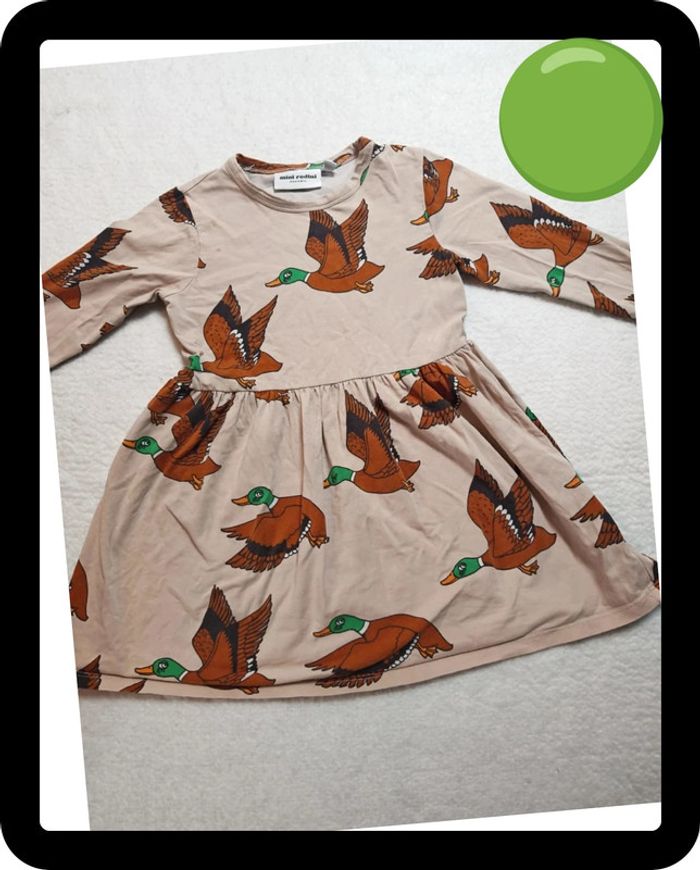 Superbe robe canard 🦆 mini Rodini - photo numéro 2