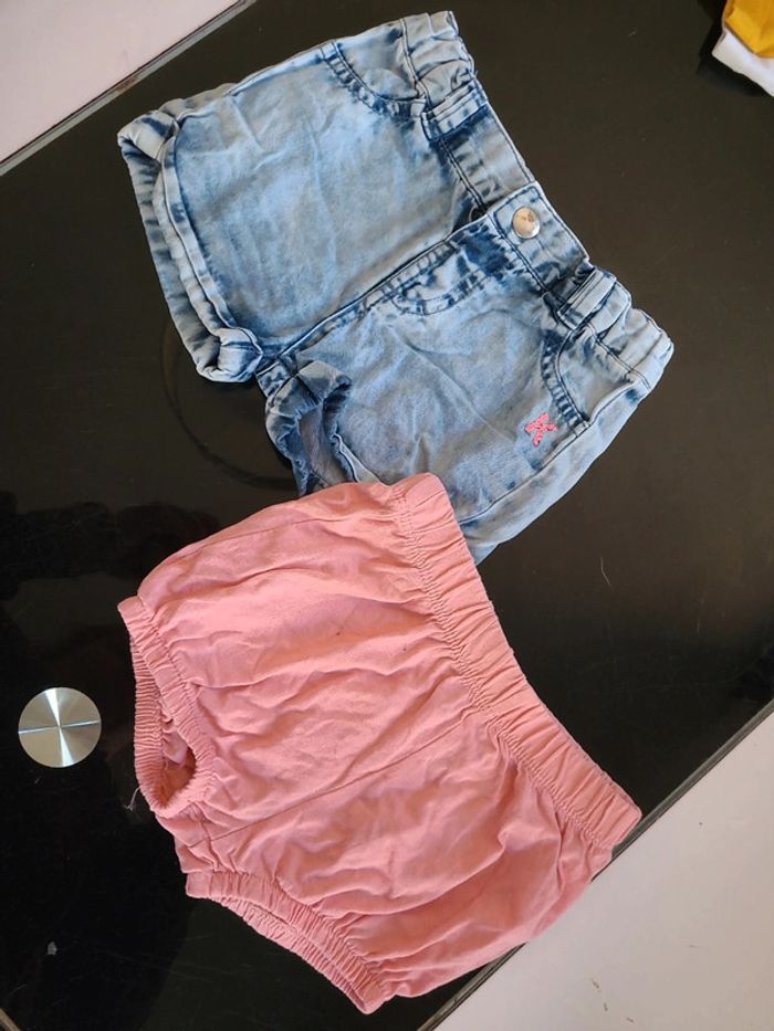 Lot de 2 shorts
