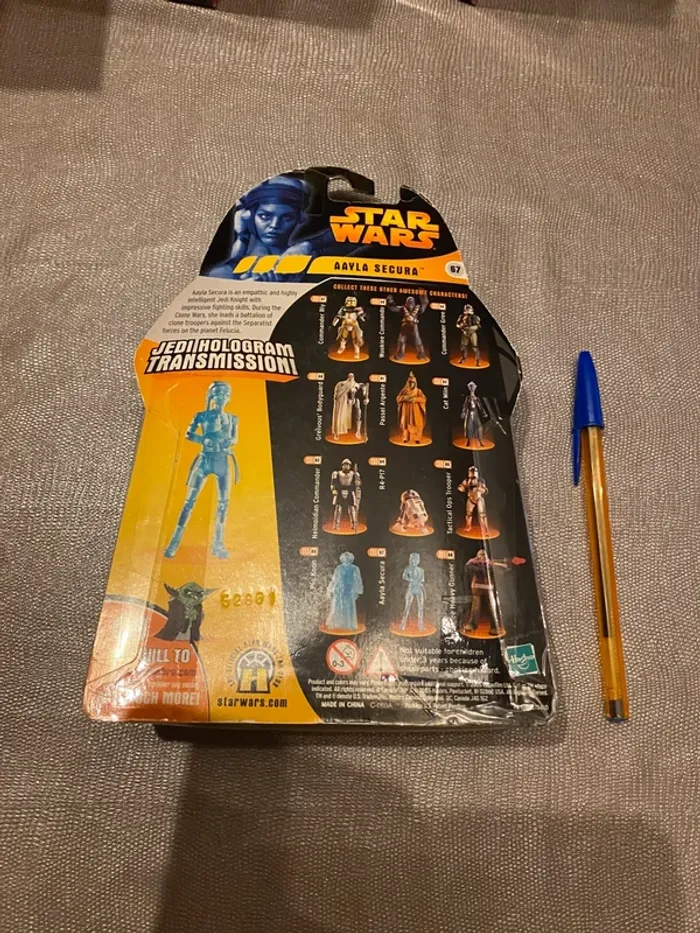 Figurine Star Wars revenge of the sith - Aayla Secura Holocron (Japan version) - Hasbro 2005 - photo numéro 3