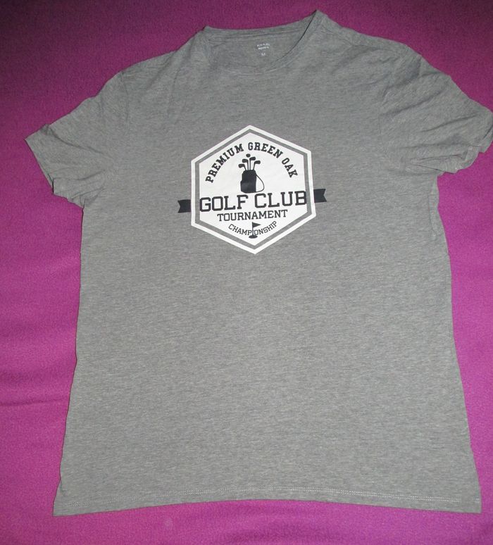 tshirt gris taille M KIABI