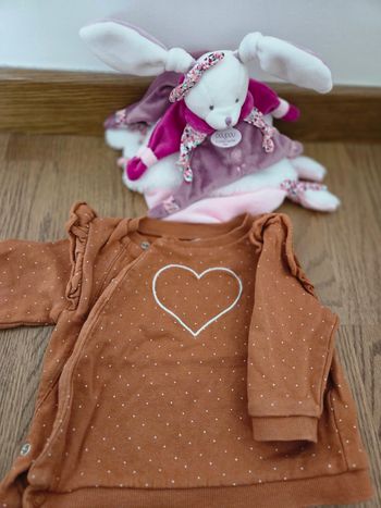 Pull manches longues chaud bébé fille Gémo 6 mois 