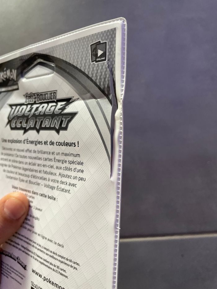 Neuf deck dracaufeu voltage éclatant scellé - photo numéro 3