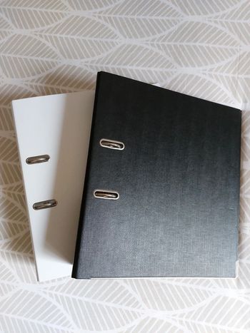 Lot de classeurs deux anneaux